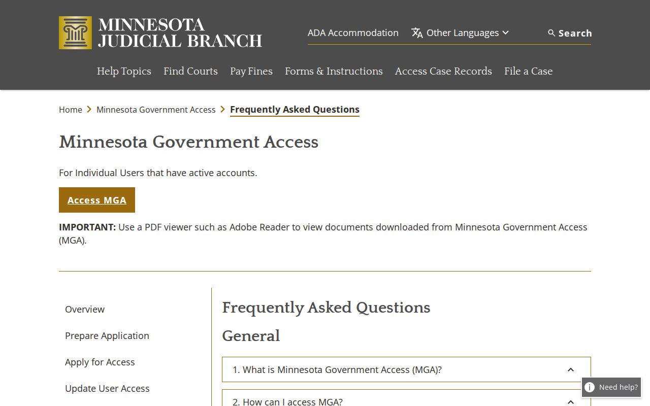 Government-only Minnesota warrant search limit shown for Murray County warrant records