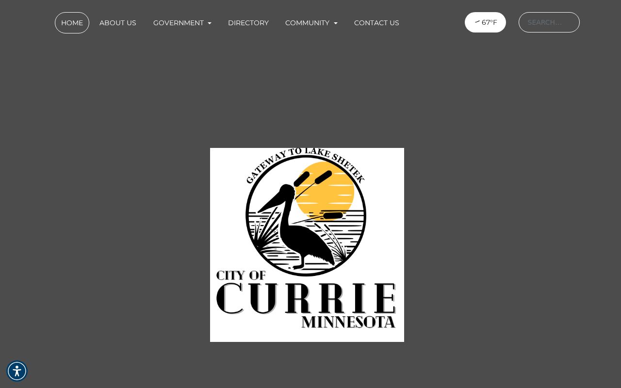 Currie city office and sheriff contact information used for Murray County warrant records routing